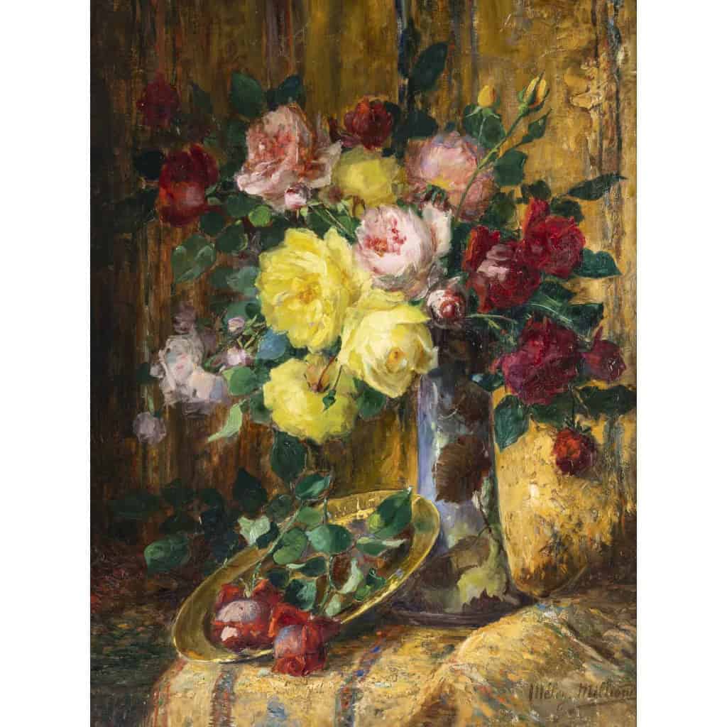 Gabrielle MELAY (1864-1931) Bouquet de fleurs 4