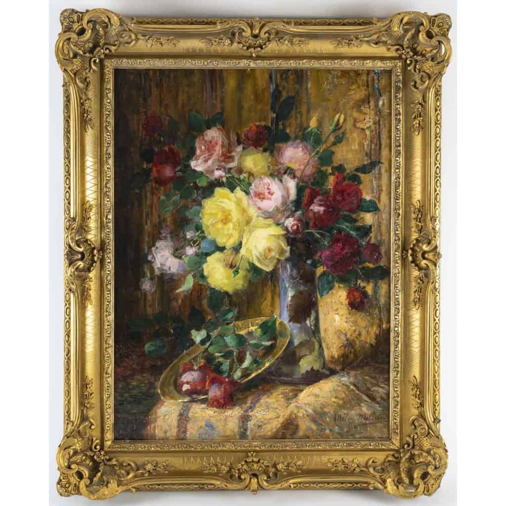 Gabrielle MELAY (1864-1931) Bouquet de fleurs 3