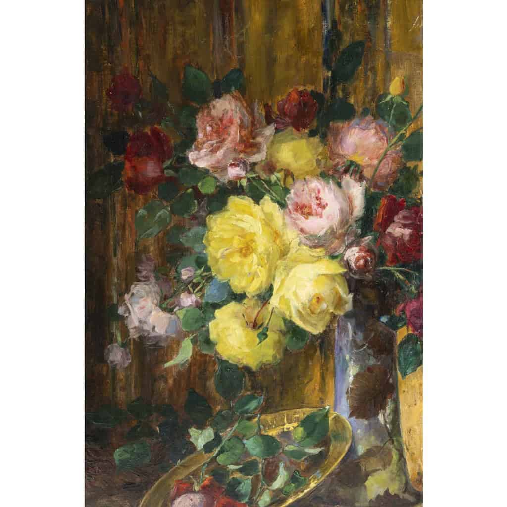 Gabrielle MELAY (1864-1931) Bouquet de fleurs 7