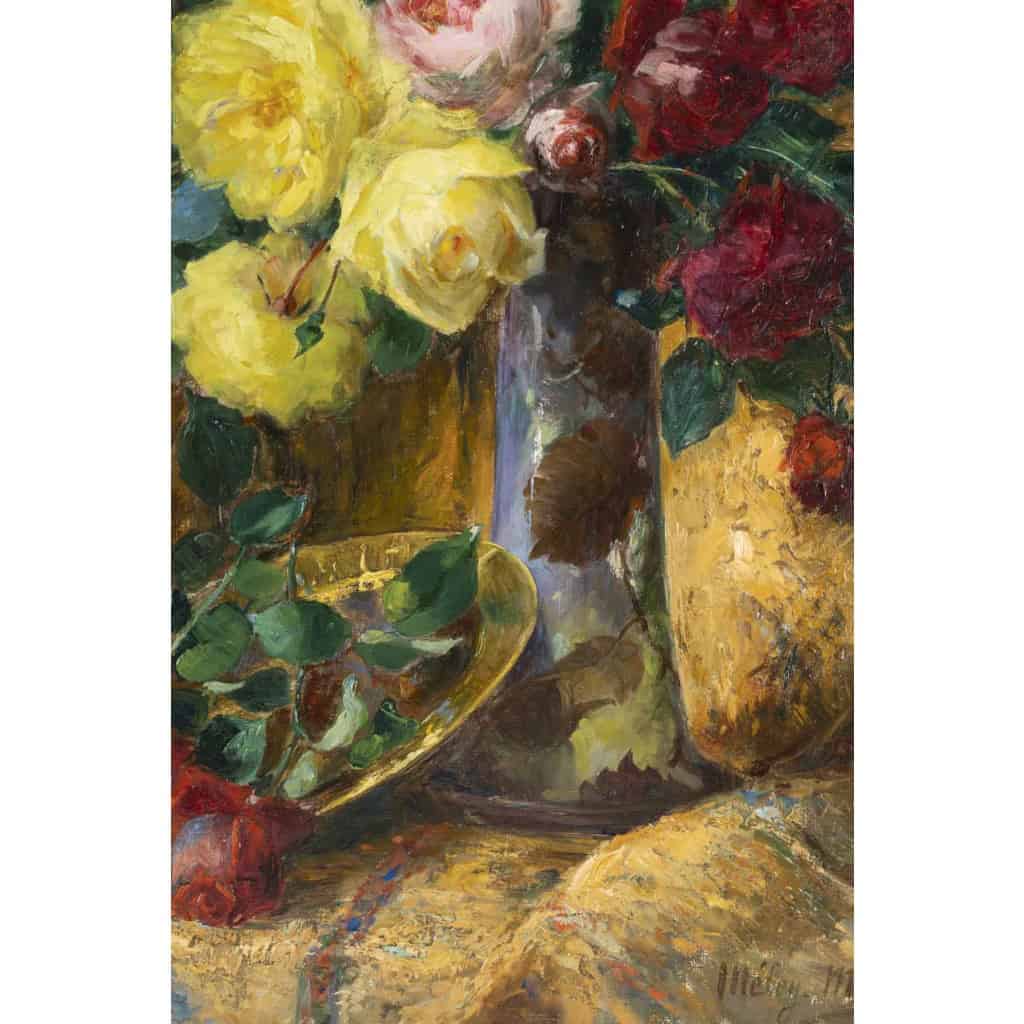 Gabrielle MELAY (1864-1931) Bouquet de fleurs 5