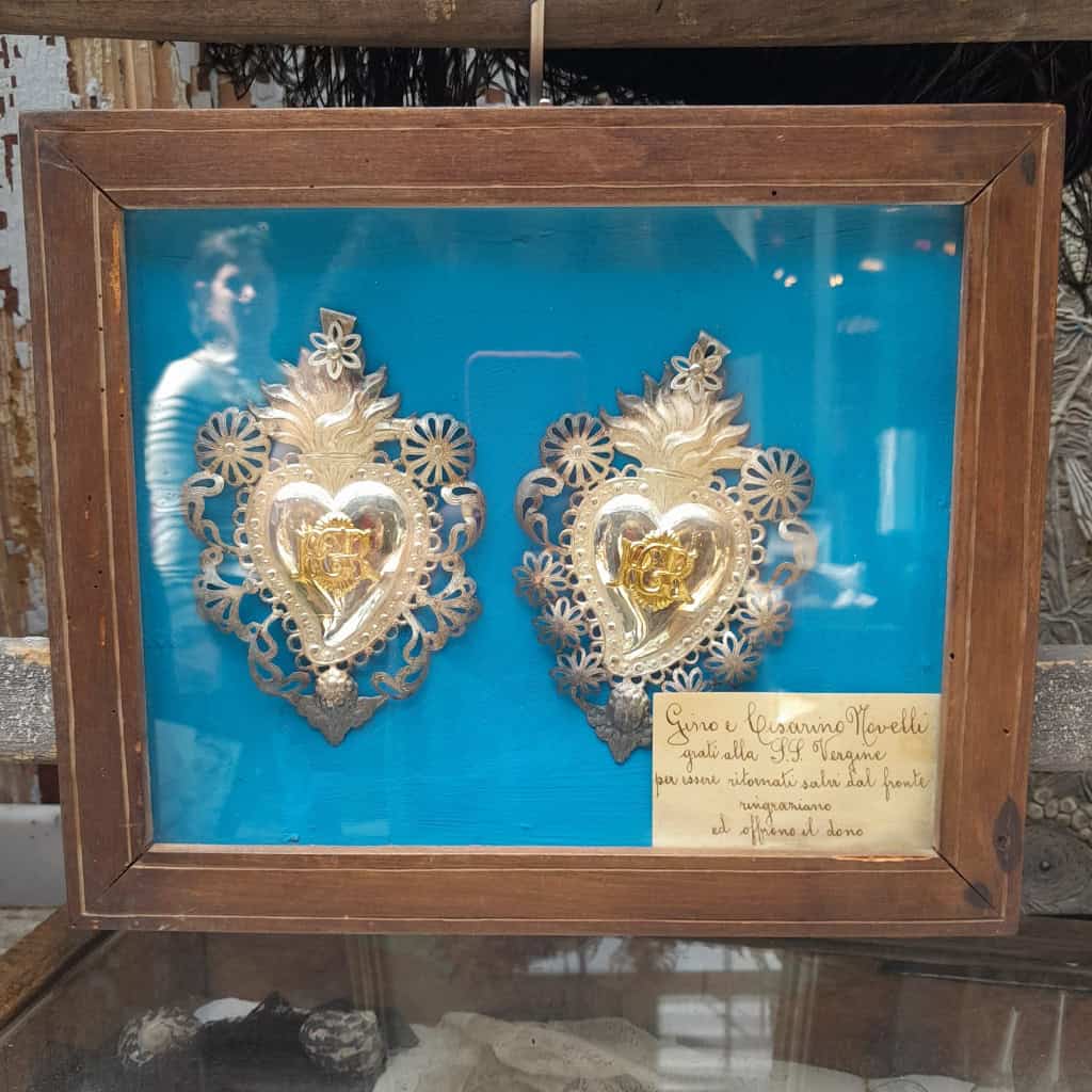 Cadre à Ex-voto, argent, Italie, début XXÈME 4