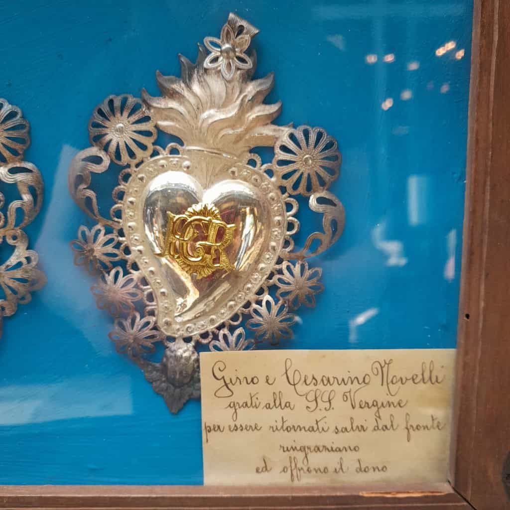 Cadre à Ex-voto, argent, Italie, début XXÈME 6