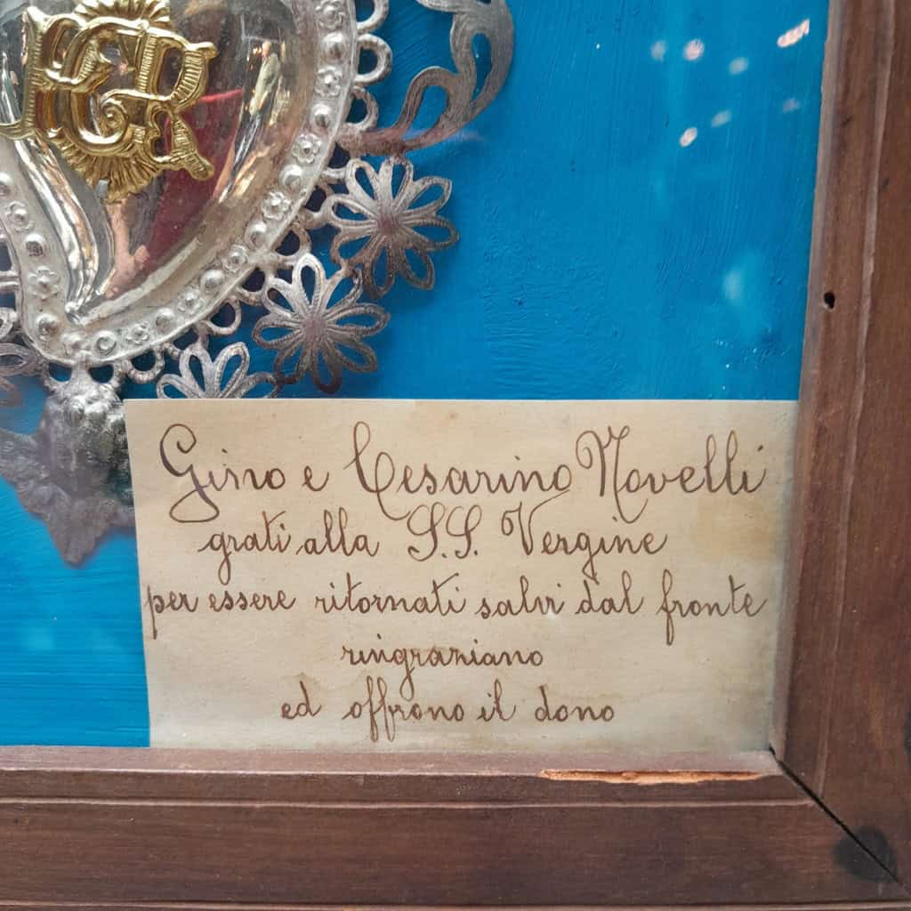 Cadre à Ex-voto, argent, Italie, début XXÈME 9