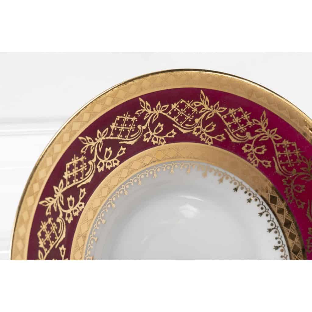 Service à Café En Porcelaine De Limoges Milieu Du XXème Siècle 4