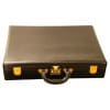 Mallette Hermes en cuir noir 20