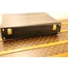 Mallette Hermes en cuir noir 28
