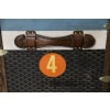 Malle Goyard ancienne, malle a chapeaux Goyard 60 cm 33