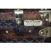 Malle Goyard ancienne, malle a chapeaux Goyard 60 cm 34