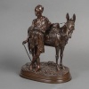 Sculpture – L’ Anier Du Caire , Alfred Dubucand (1828-1894) – Bronze 13