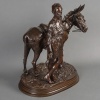 Sculpture – L’ Anier Du Caire , Alfred Dubucand (1828-1894) – Bronze 14
