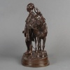 Sculpture – L’ Anier Du Caire , Alfred Dubucand (1828-1894) – Bronze 15