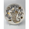 Suite de onze assiettes de la série Calendario par Piero FORNASETTI 18
