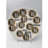 Suite de onze assiettes de la série Calendario par Piero FORNASETTI 21