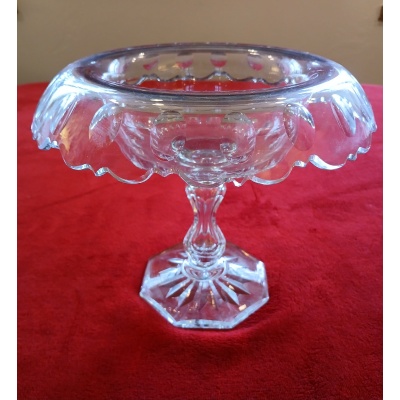 Belle coupe centre de table en cristal Val Saint Lambert
