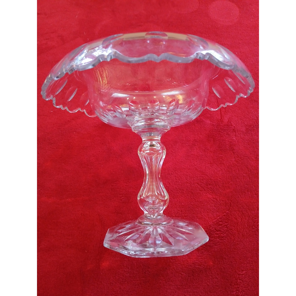 Belle coupe centre de table en cristal Val Saint Lambert 4