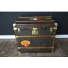 Malle Goyard ancienne, malle a chapeaux Goyard 60 cm 25