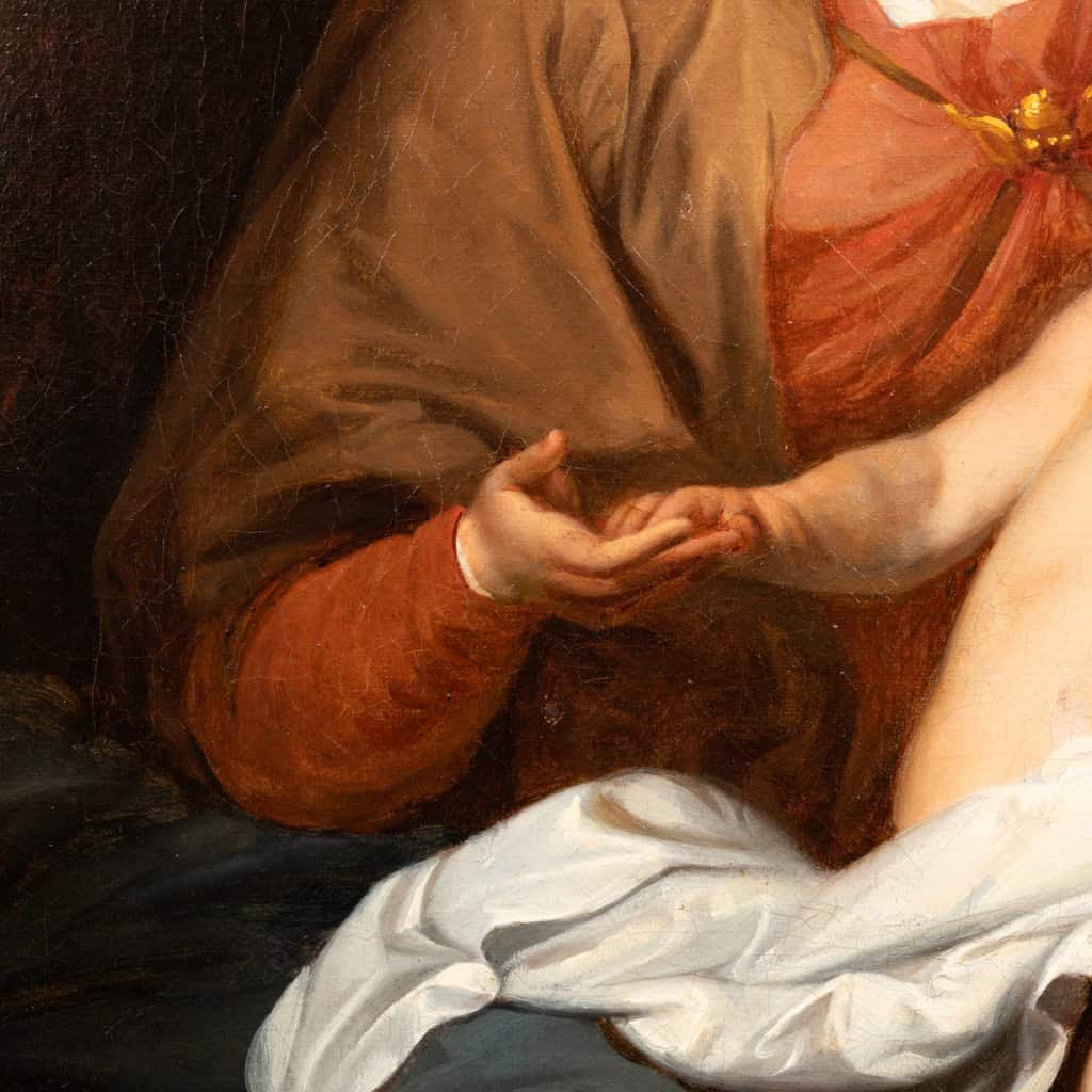 D’après Antoine Van Dyck (1599-1641), La Vierge au donateur, XIXe 6