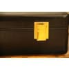 Mallette Hermes en cuir noir 24