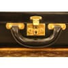 Mallette Hermes en cuir noir 25
