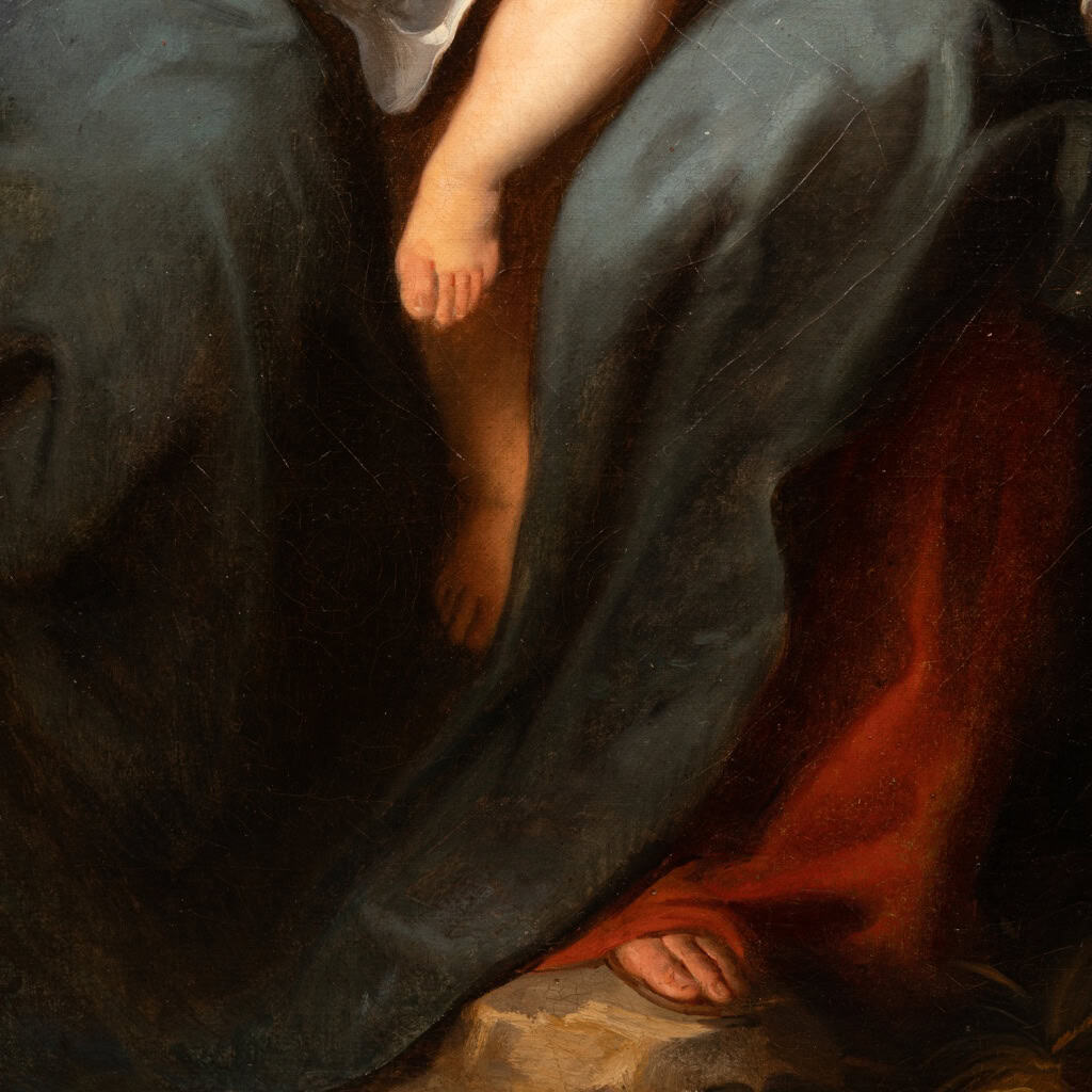 D’après Antoine Van Dyck (1599-1641), La Vierge au donateur, XIXe 9