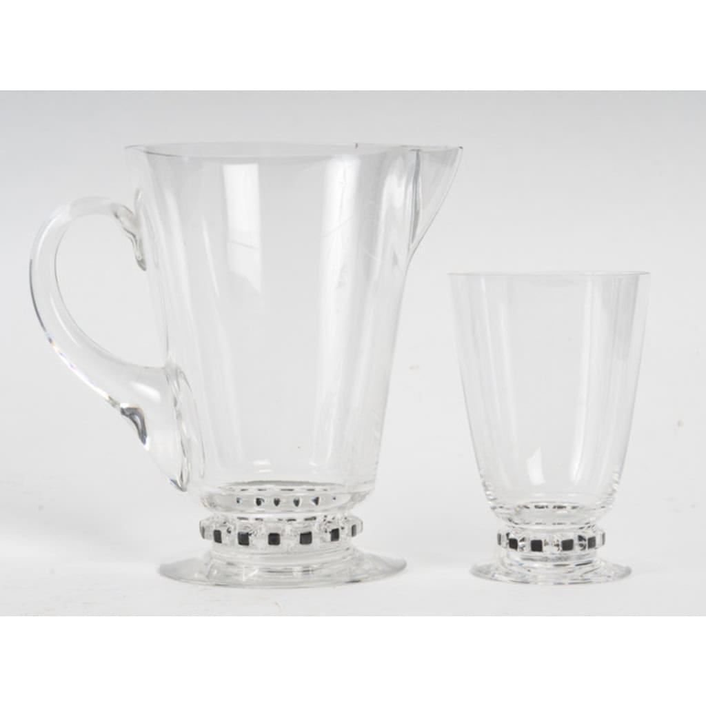 1926, René LALIQUE ,service a orangeade « UNAWIHR » 4