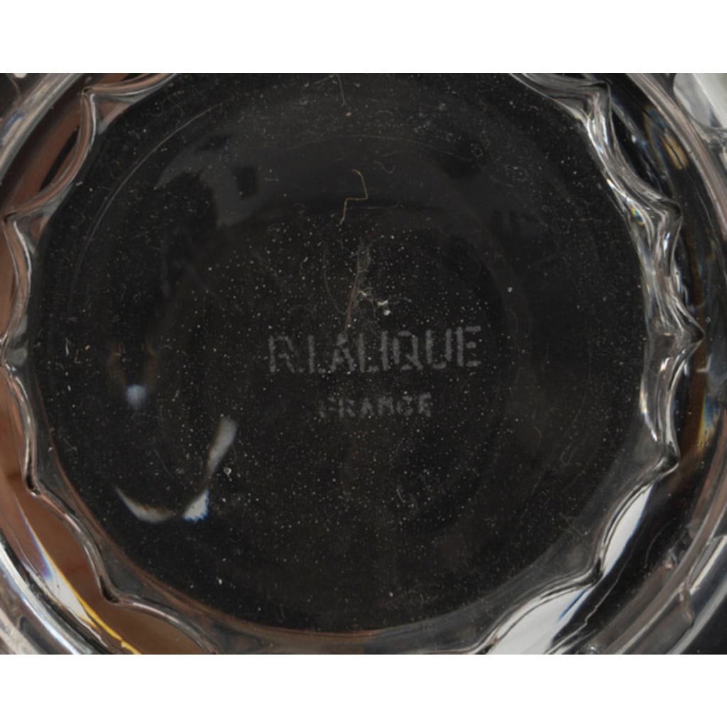 1926, René LALIQUE ,service a orangeade « UNAWIHR » 11