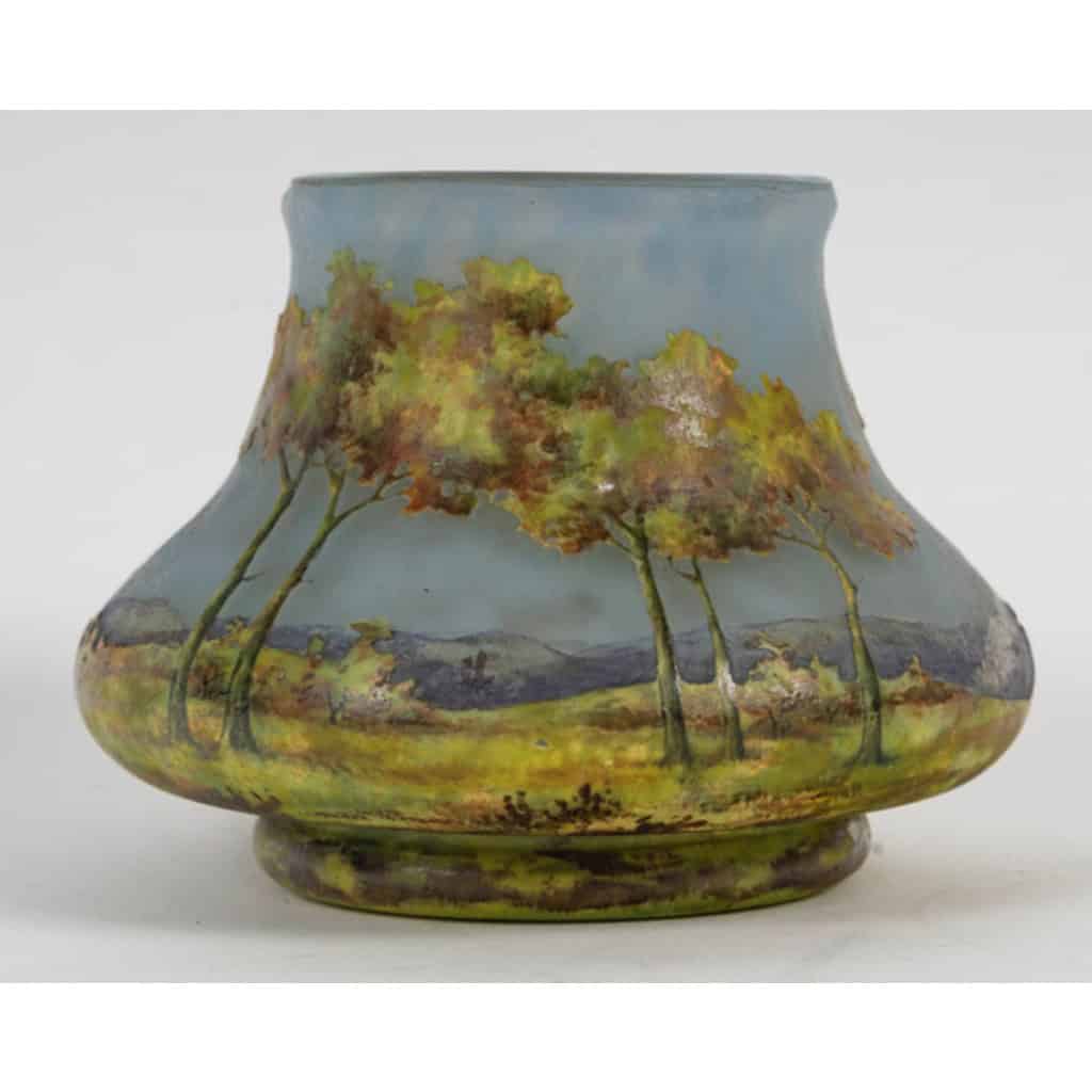 DAUM Nancy, Vase Paysage 4