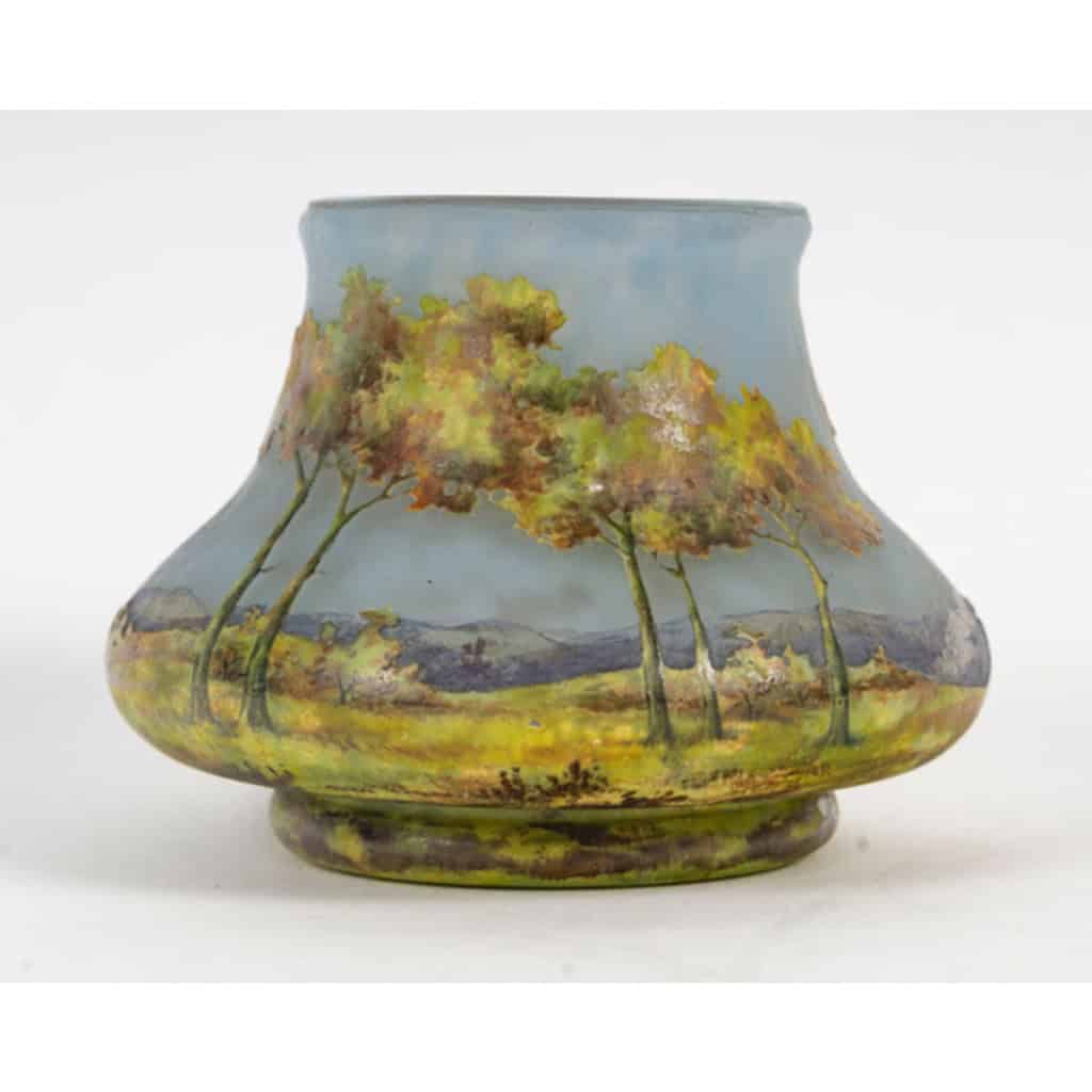 DAUM Nancy, Vase Paysage 5