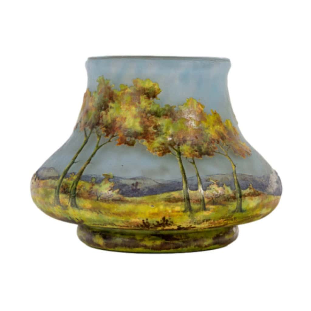 DAUM Nancy, Vase Paysage 3