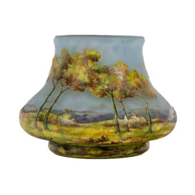 DAUM Nancy, Vase Paysage 3