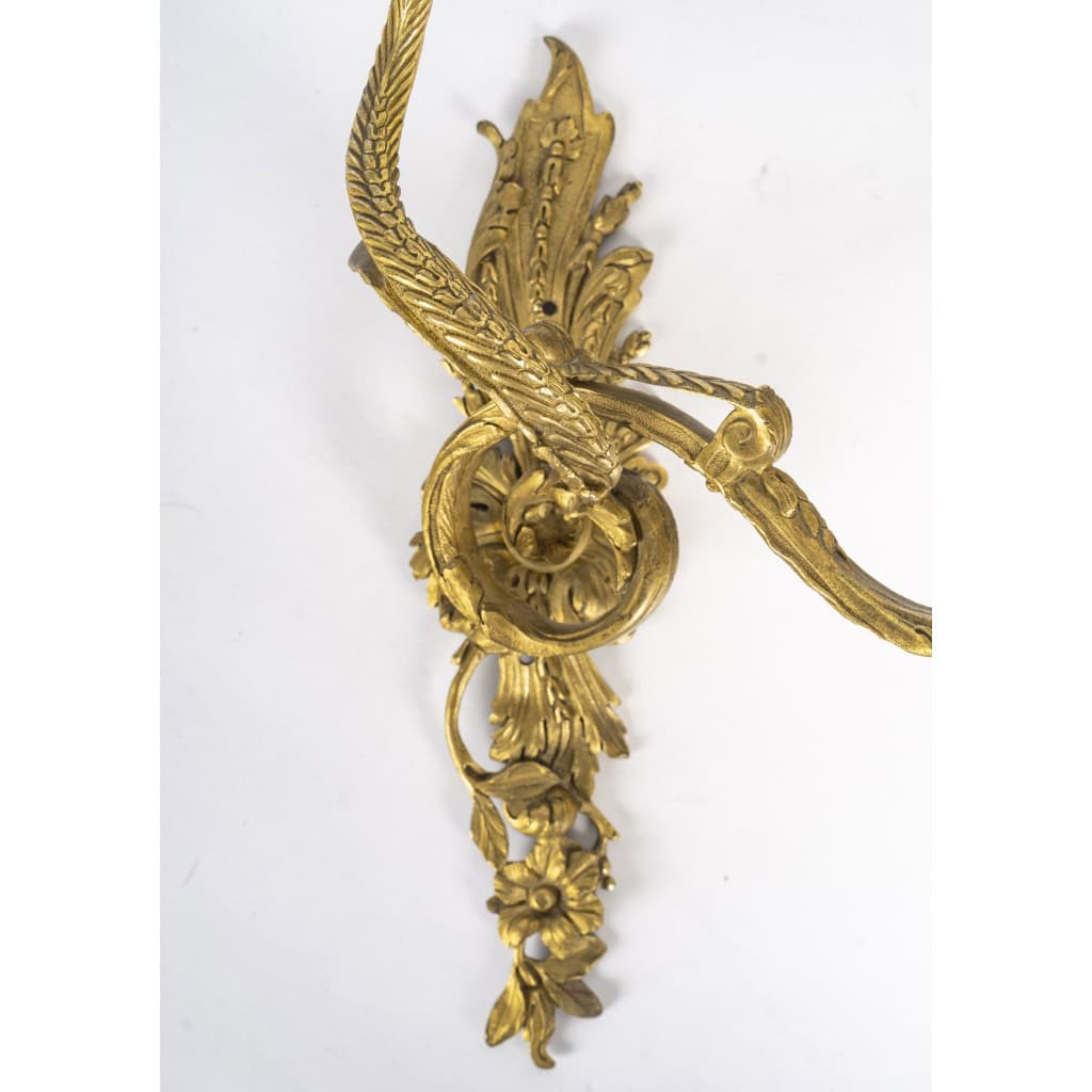 Paire d’appliques d’époque régence. XVIIIéme siécle. 4