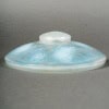 1920 René Lalique – Encrier Mûres Verre Opalescent Patiné Bleu 12
