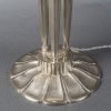 1921 René Lalique – Lampe Dahlias Verre Opalescent Et Bronze Nickelé 16