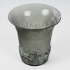 1930 René Lalique – Vase Chevaux Verre Gris Patiné Blanc 11