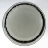 1930 René Lalique – Vase Chevaux Verre Gris Patiné Blanc 14