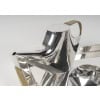 CHRISTOFLE – SABATTINI – Set Thé/Café Moderniste sur son plateau Argent Massif Circa 1957/1968 31