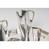 CHRISTOFLE – SABATTINI – Set Thé/Café Moderniste sur son plateau Argent Massif Circa 1957/1968 33