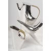 CHRISTOFLE – SABATTINI – Set Thé/Café Moderniste sur son plateau Argent Massif Circa 1957/1968 41