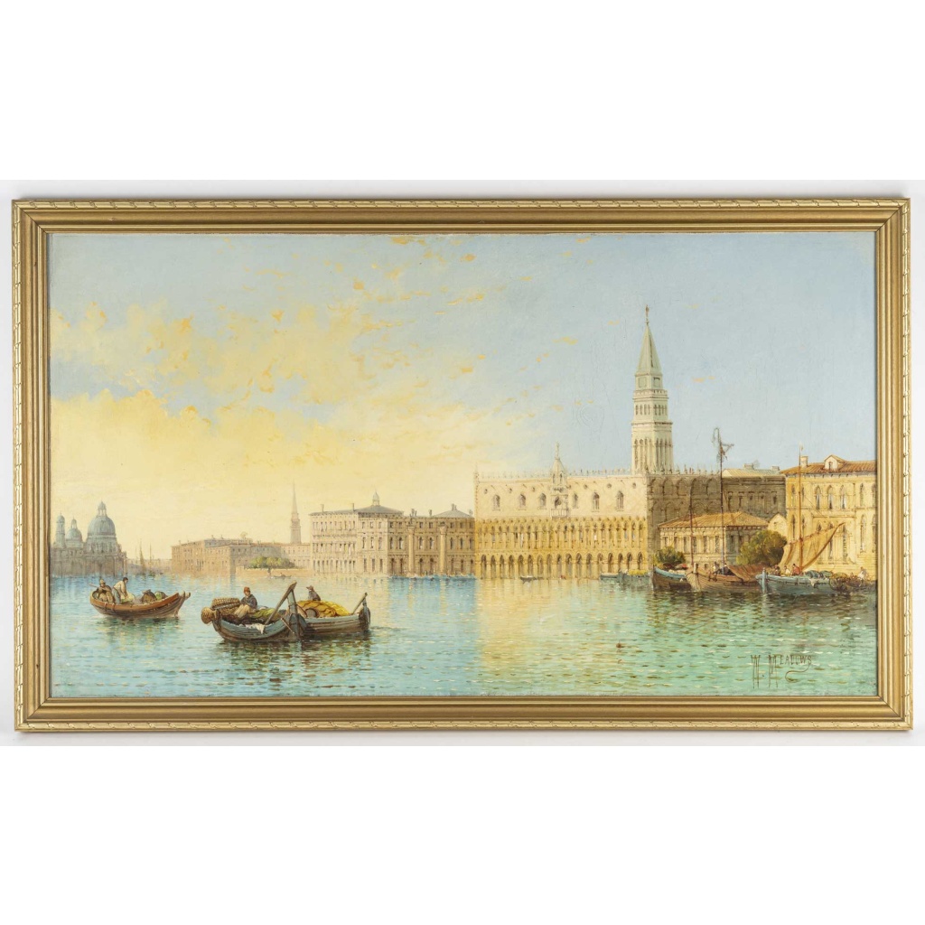 Le grand Canal de Venise, William Meadows 1825-1901 3