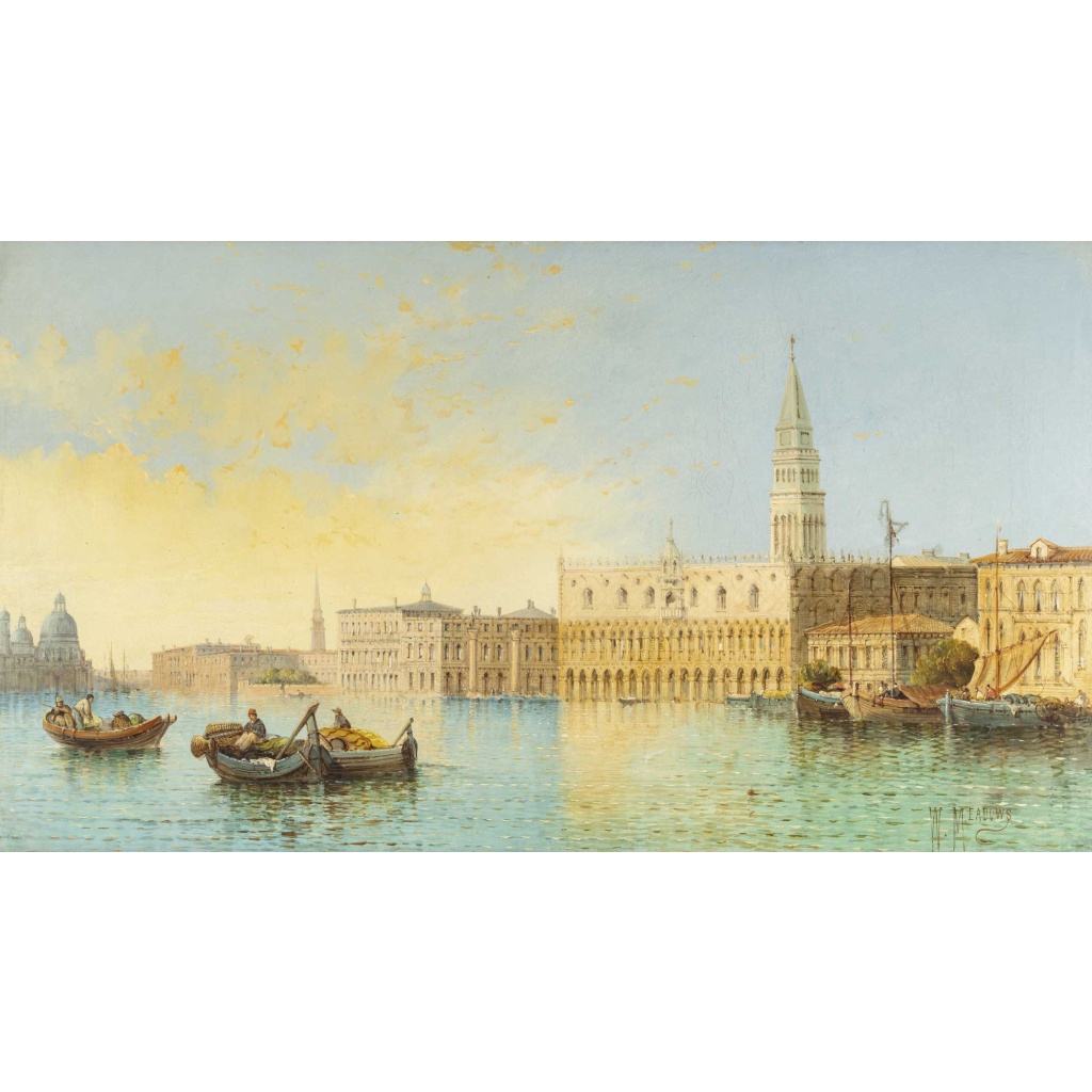 Le grand Canal de Venise, William Meadows 1825-1901 4
