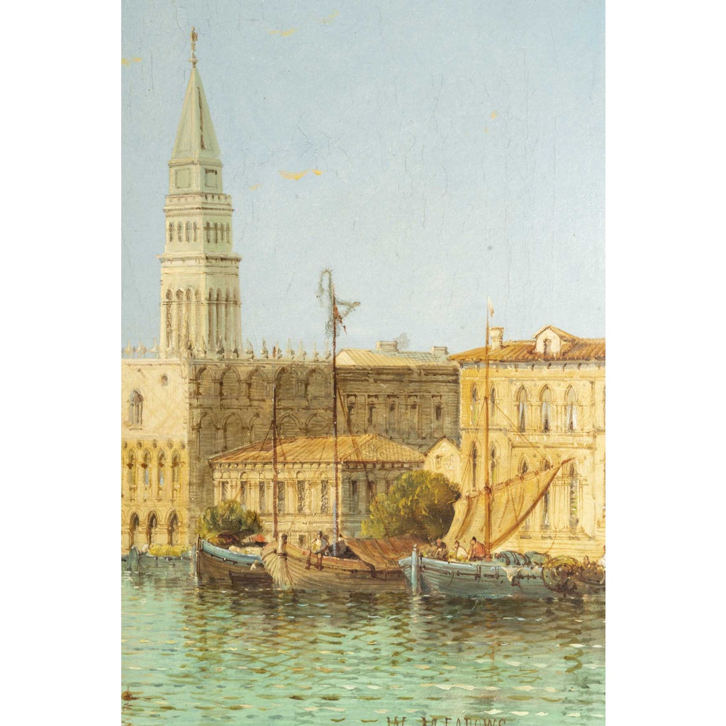 Le grand Canal de Venise, William Meadows 1825-1901 6