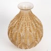 1927 René Lalique – Vase Malesherbes Verre Blanc Patiné Sépia 7