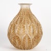 1927 René Lalique – Vase Malesherbes Verre Blanc Patiné Sépia 6