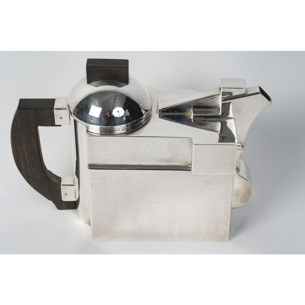 CLETO MUNARI « R&A » Verseuse en argent massif Italie 1993 12