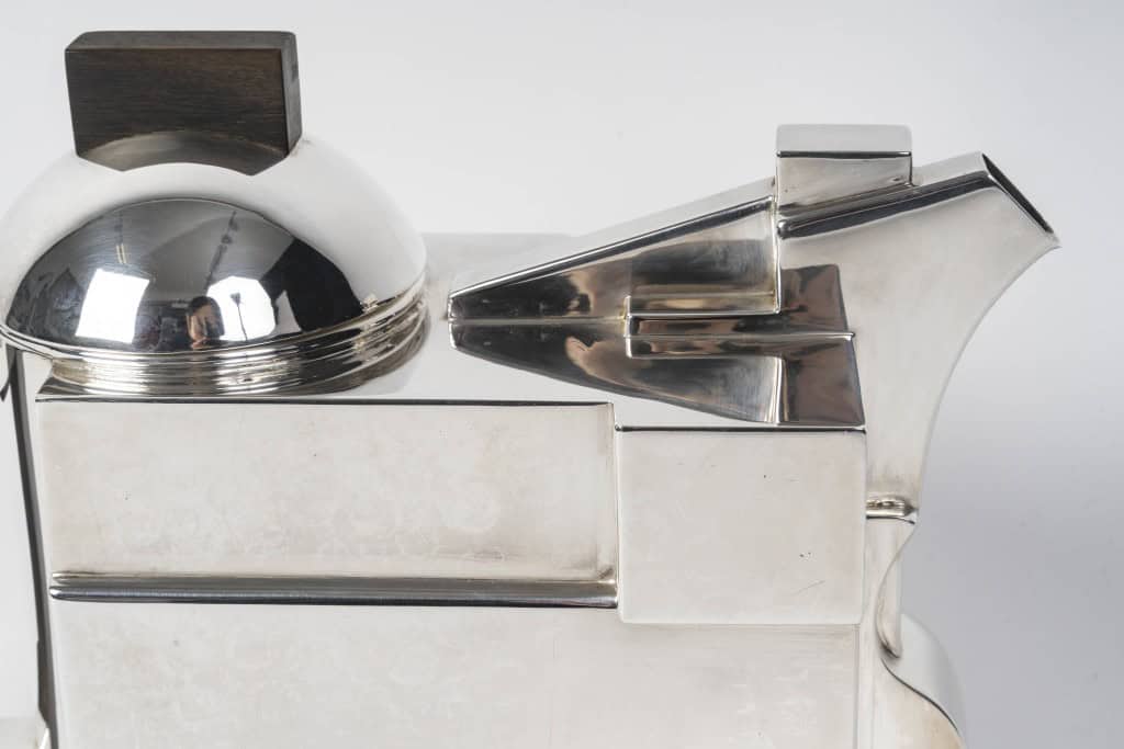 CLETO MUNARI « R&A » Verseuse en argent massif Italie 1993 9