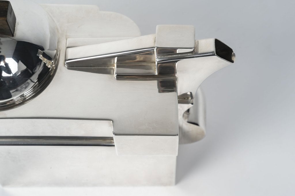 CLETO MUNARI « R&A » Verseuse en argent massif Italie 1993 7