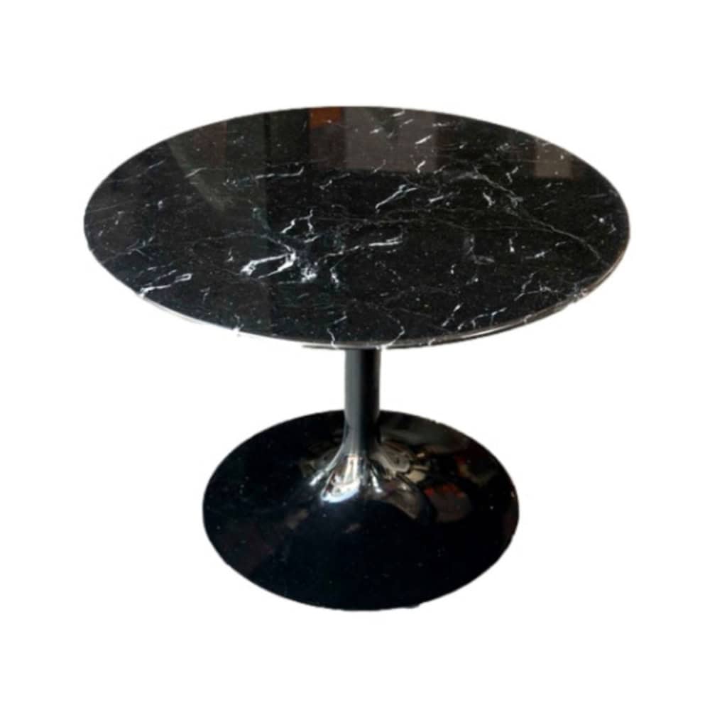 Eero SAARINEN (1910-1961), Edition Knoll : Guéridon en marbre « Marquina » 3