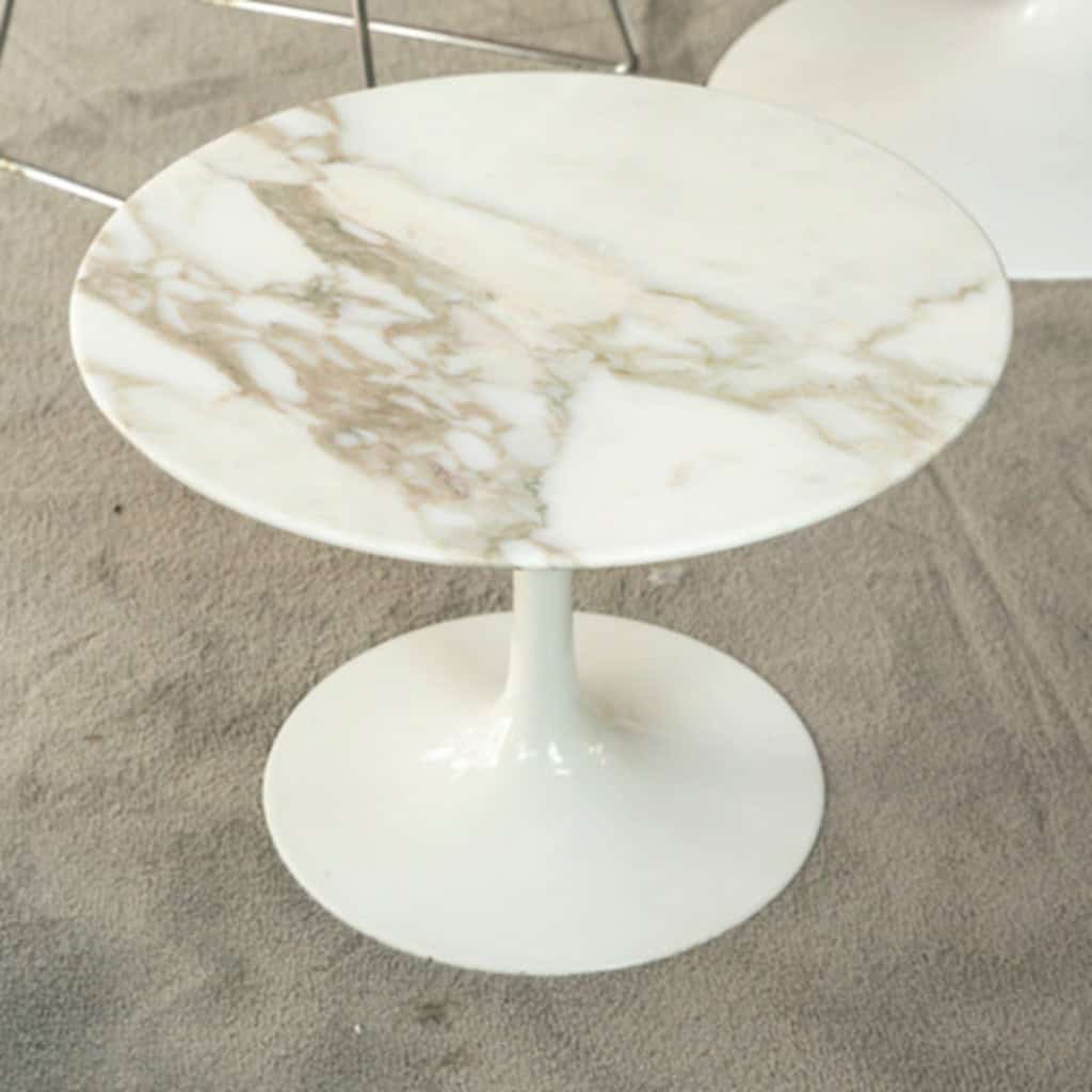 Eero SAARINEN (1910-1961), Edition Knoll : Guéridon en marbre 5
