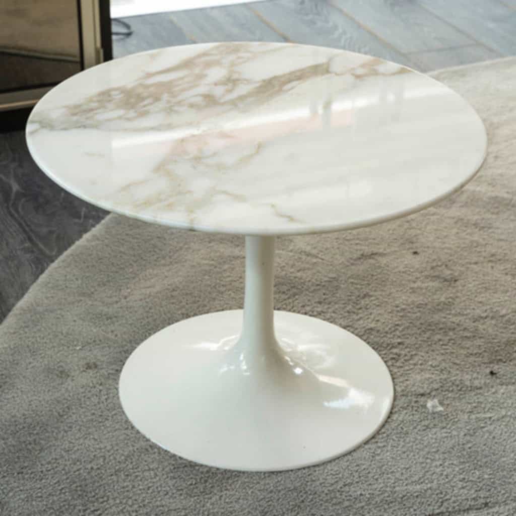 Eero SAARINEN (1910-1961), Edition Knoll : Guéridon en marbre 7