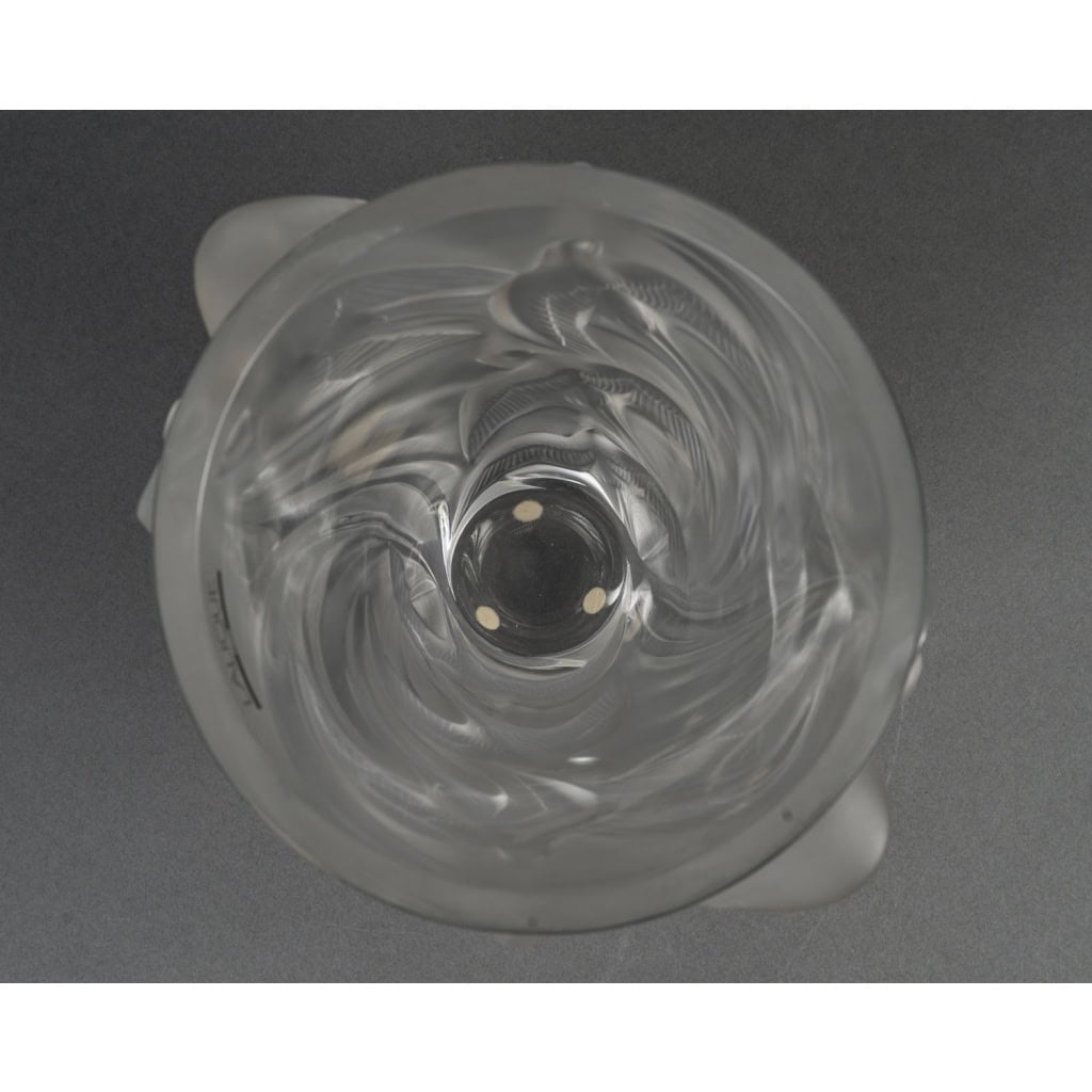 LALIQUE – Vase « Martinets », vers 1980–2000 9